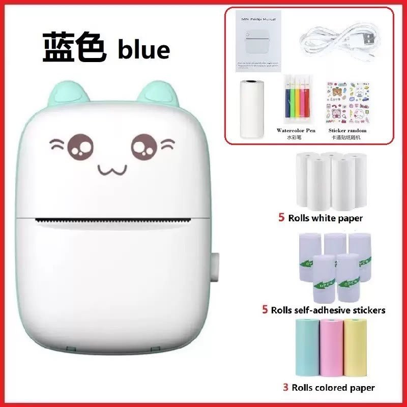 Mini printer with paper Mini Printer With Paper